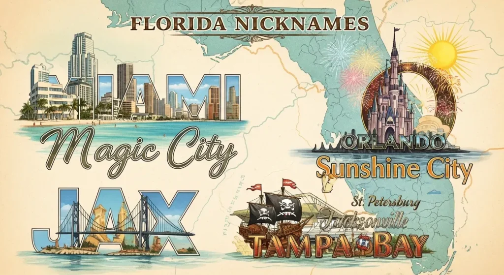 City Inspired Florida Nicknames