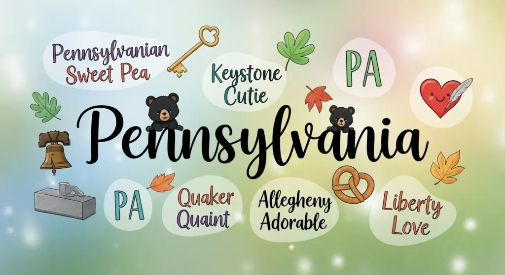 Cute Nicknames for Pennsylvania