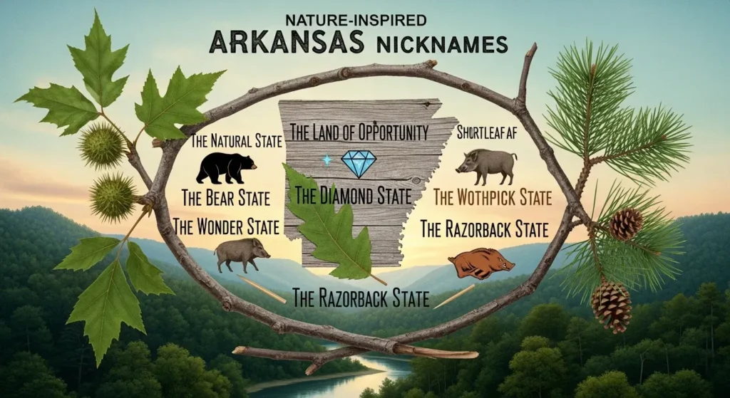 Nature-Inspired Arkansas Nicknames