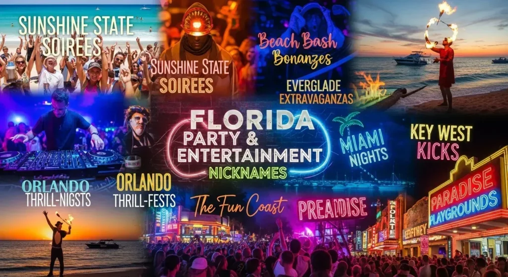 Party & Entertainment Nicknames