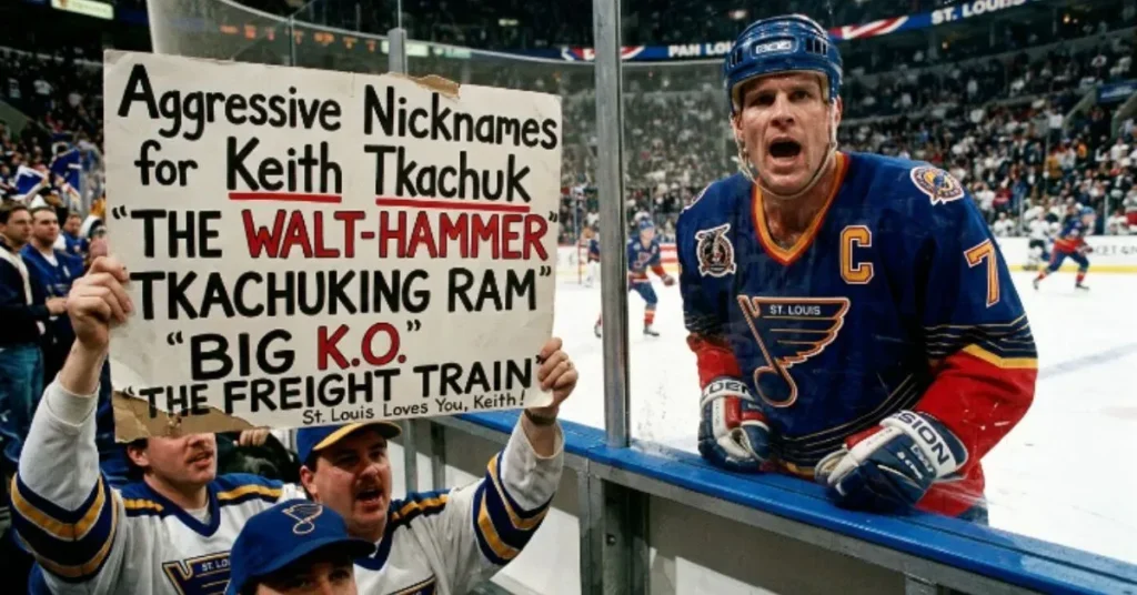 Aggressive Nicknames for Keith Tkachuk