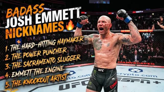 Badass Josh Emmett Nicknames