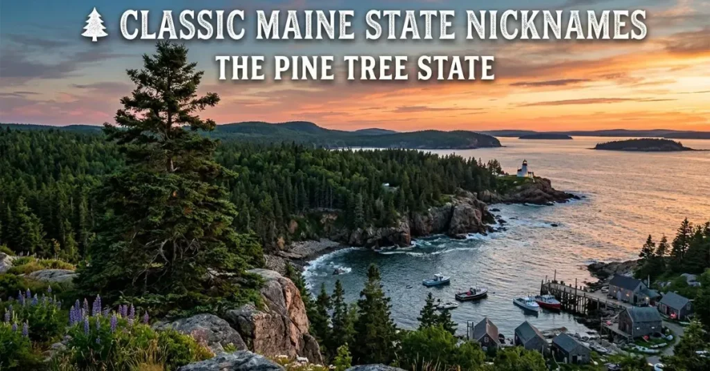 Classic Maine State Nicknames