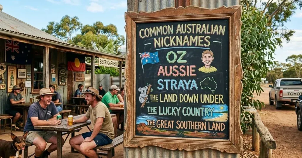 🇦🇺 Common Australia Nicknames 