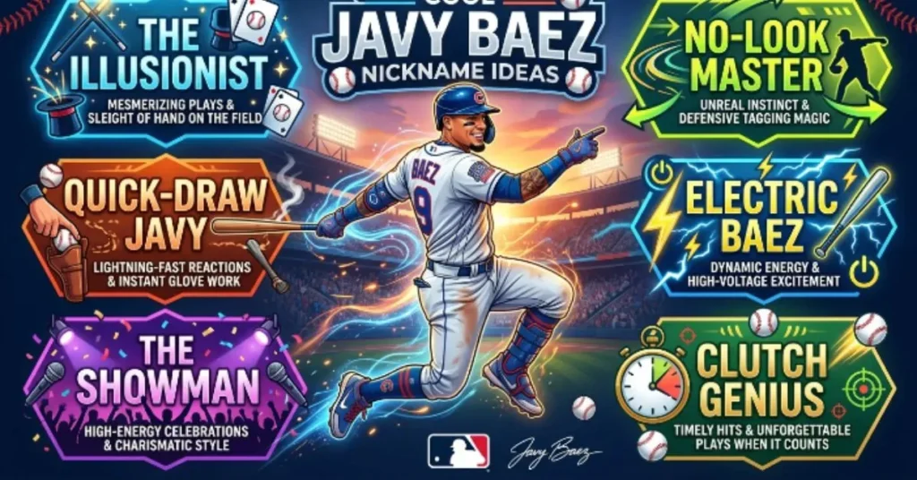 Cool Javy Baez Nickname Ideas