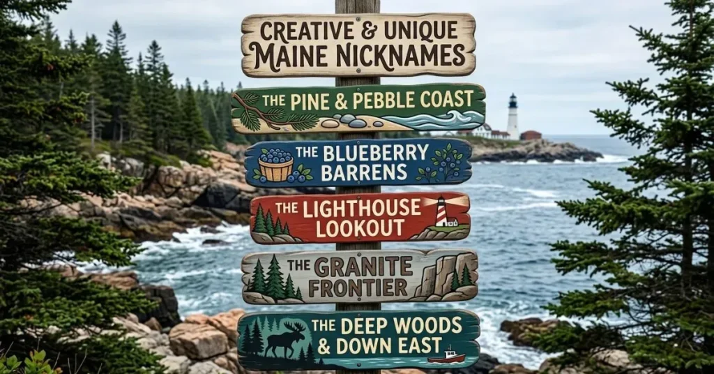 Creative & Unique Maine Nicknames