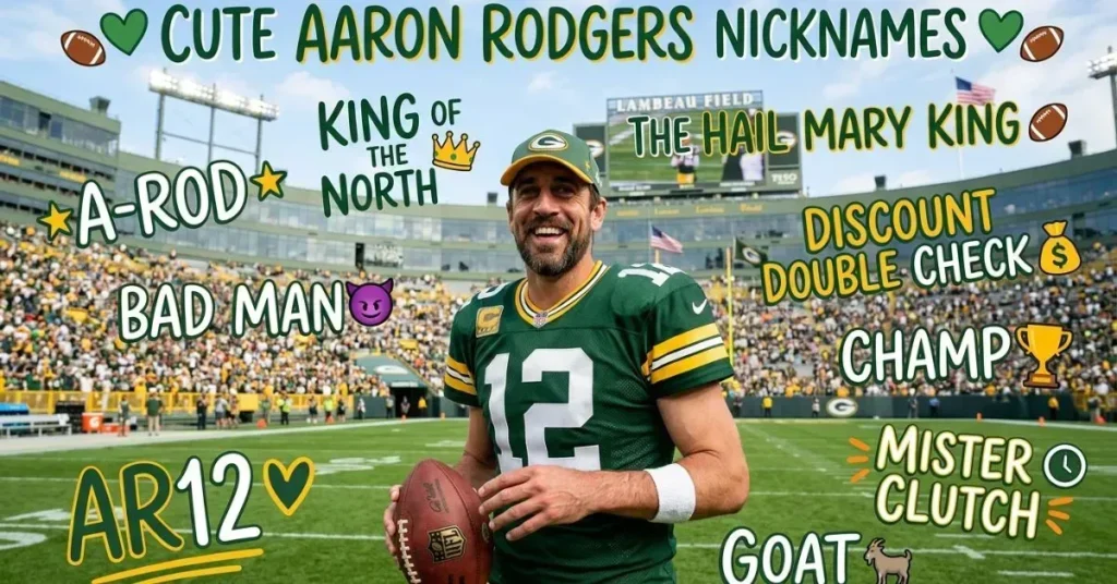 Cute Aaron Rodgers Nicknames