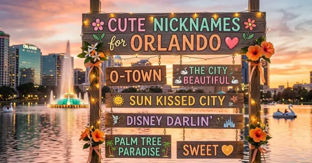 Cute Nicknames for Orlando