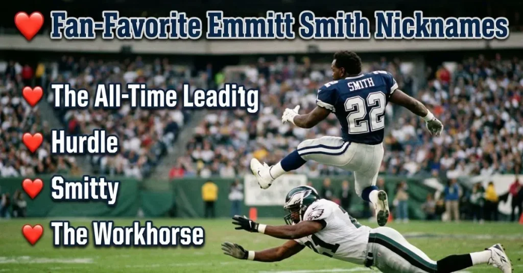 Fan-Favorite Emmitt Smith Nicknames