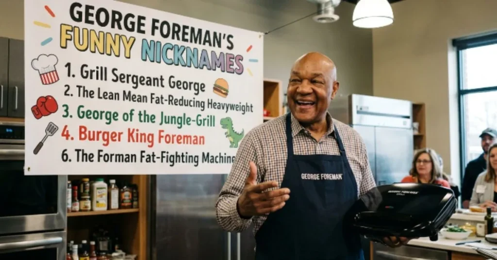 Funny George Foreman Nicknames
