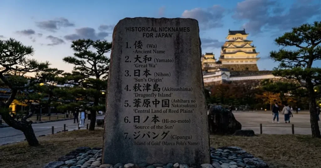 Historical Nicknames for Japan