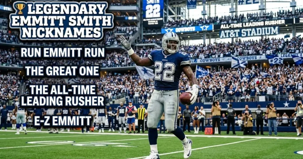 Legendary Emmitt Smith Nicknames