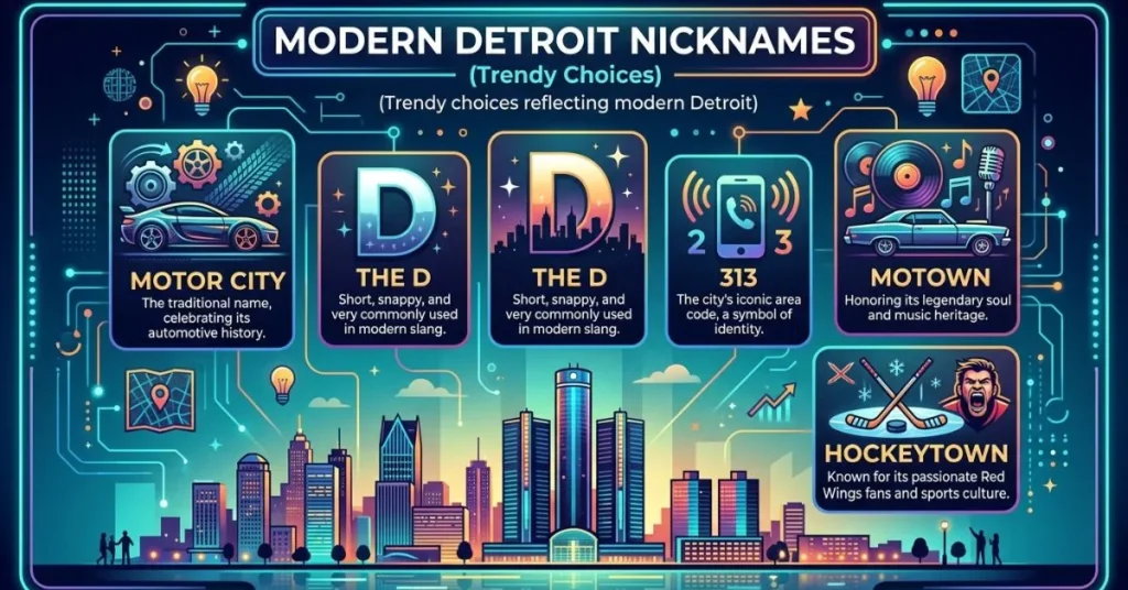 Modern Detroit Nicknames 