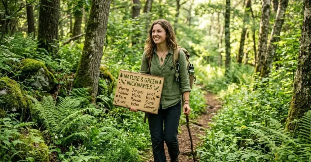 Nature & Green Nicknames