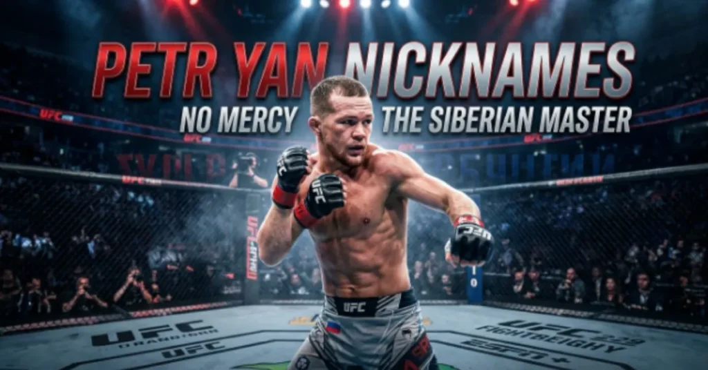 Official & Fighter-Style Nicknames