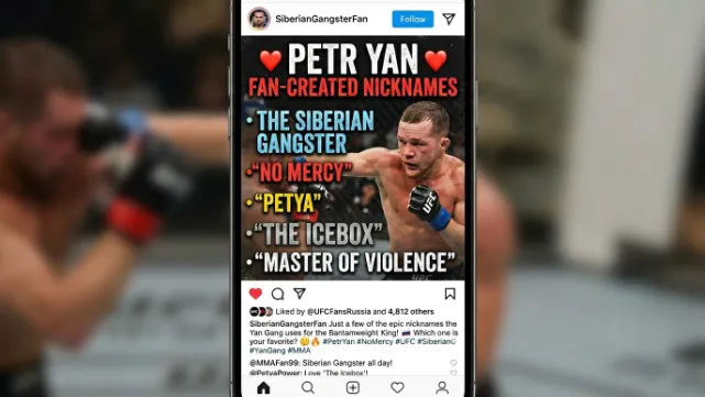 Petr Yan Fan-Created Nicknames