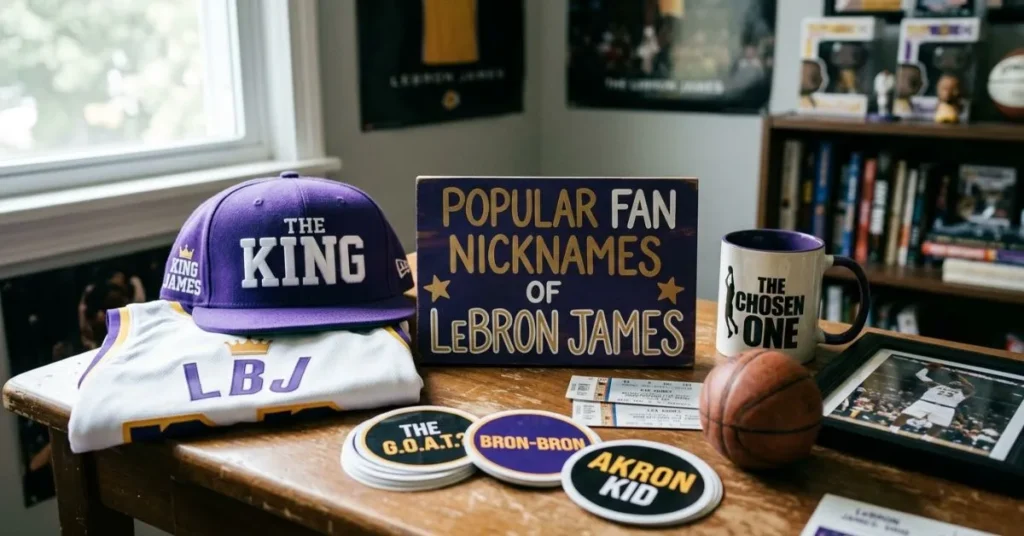 Popular Fan Nicknames of LeBron James
