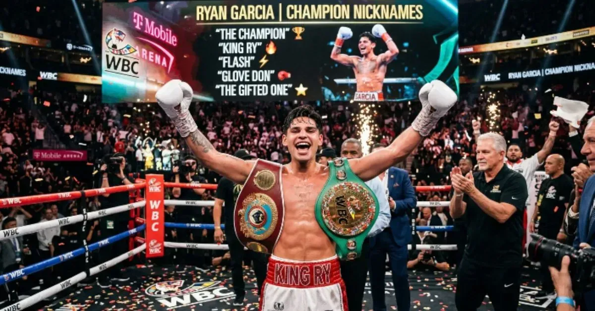 Ryan Garcia Championship Nicknames