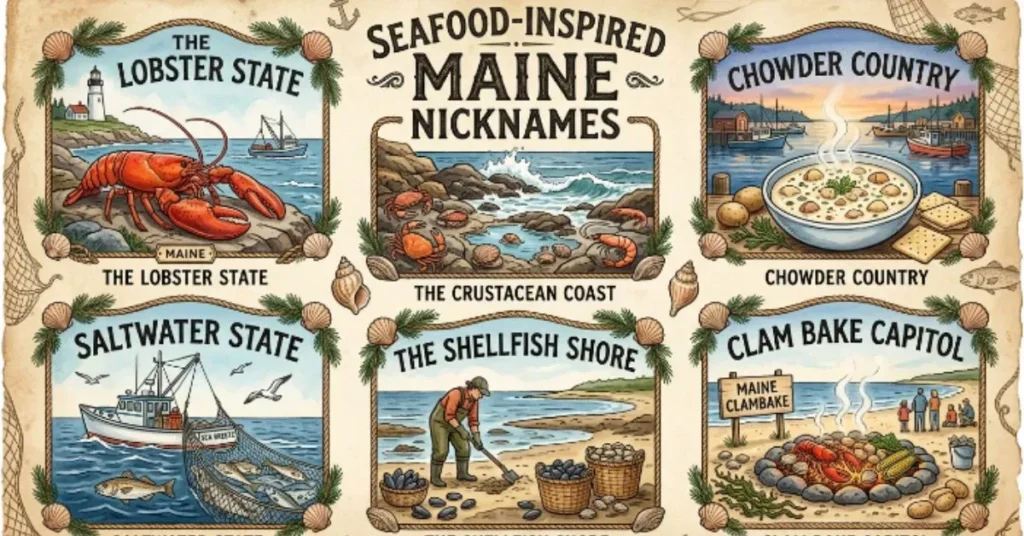 Seafood-Inspired Maine Nicknames