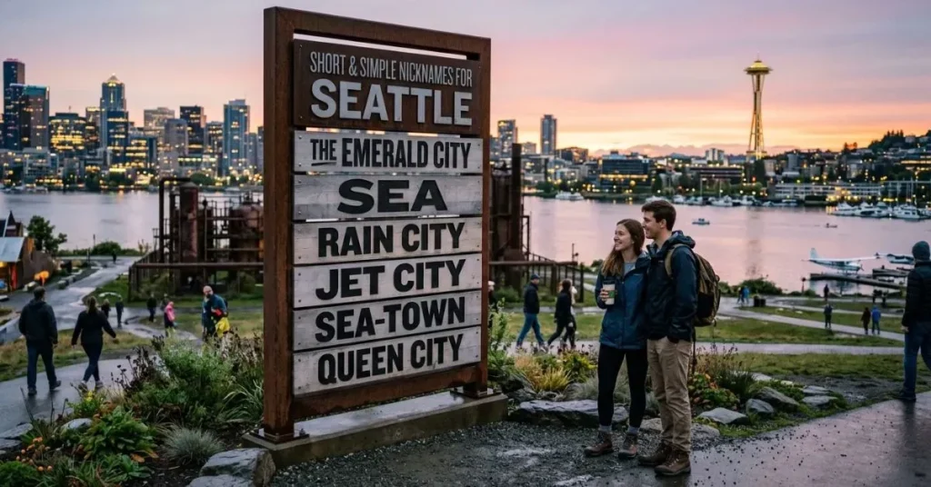 Short & Simple Nicknames for Seattle