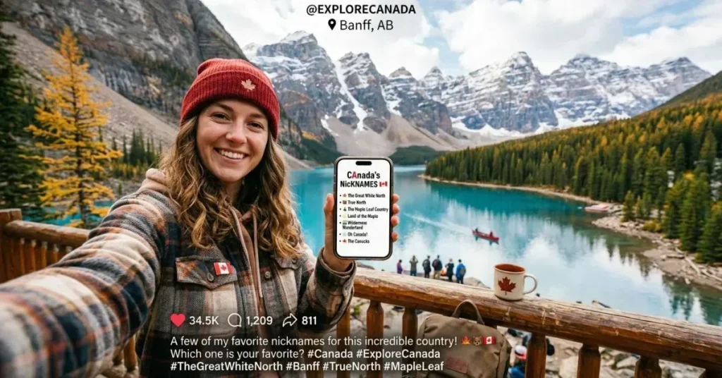 Social Media Style Canada Nicknames