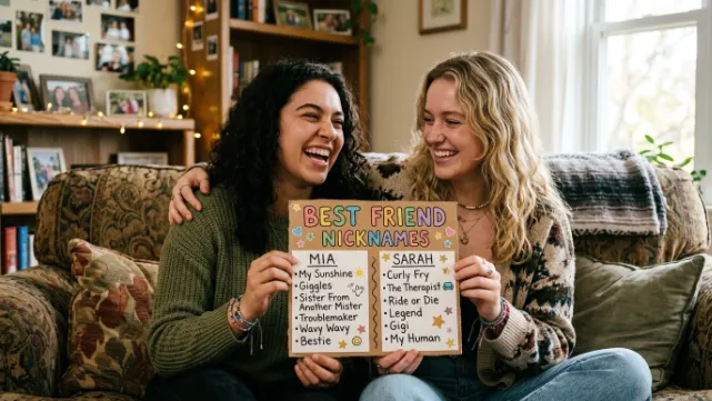 Best Friend Nicknames