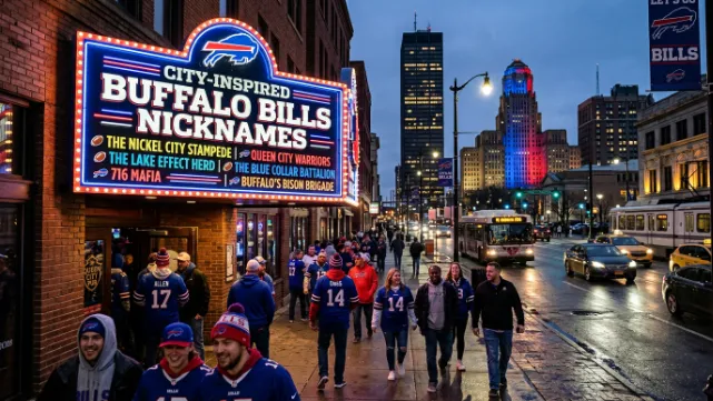 City-Inspired Buffalo Bills Nicknames