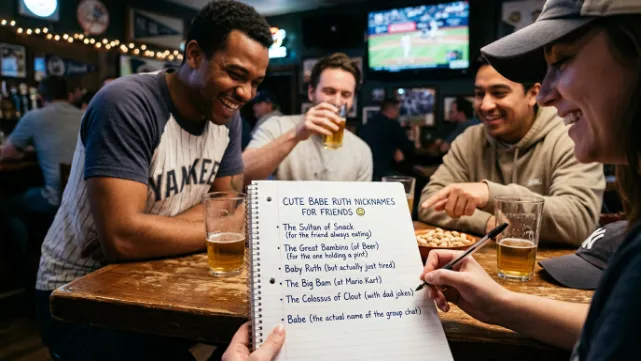 Cute Babe Ruth Nicknames For Friends