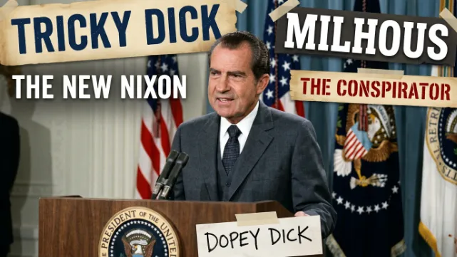 Famous Richard Nixon Nicknames 🇺🇸