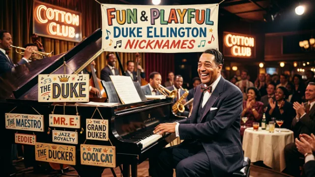 Fun & Playful Duke Ellington Nicknames