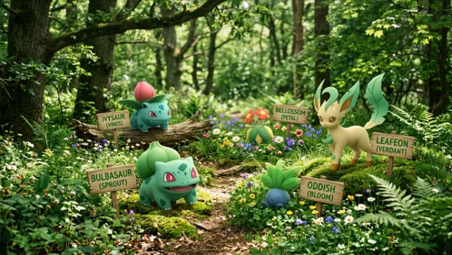 Grass Pokémon Nicknames