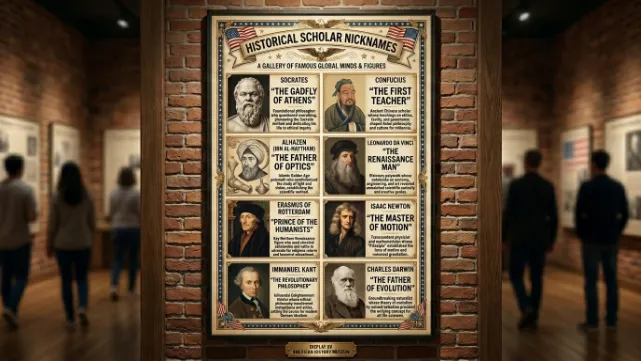 Historical Scholar Nicknames
