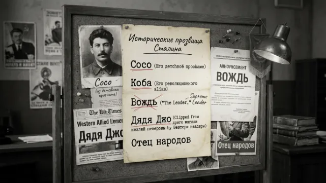 Historical Stalin Nicknames