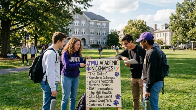 JMU Academic Nicknames