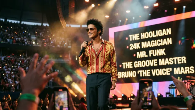 Music Inspired Nicknames for Bruno Mars