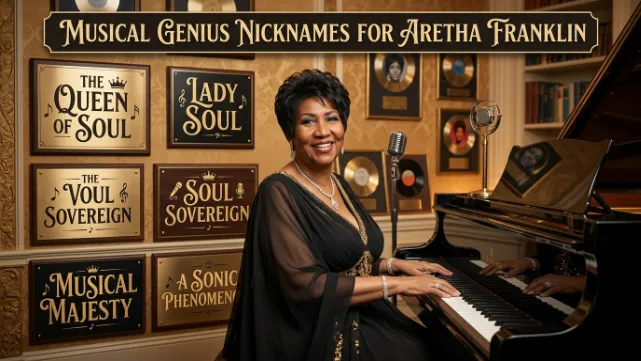 Musical Genius Nicknames for Aretha Franklin