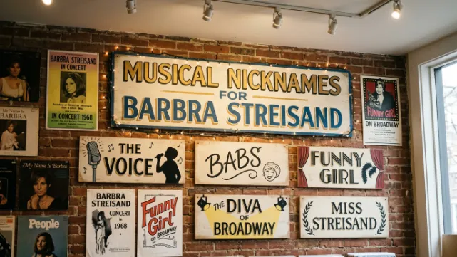 Musical Nicknames for Barbra Streisand