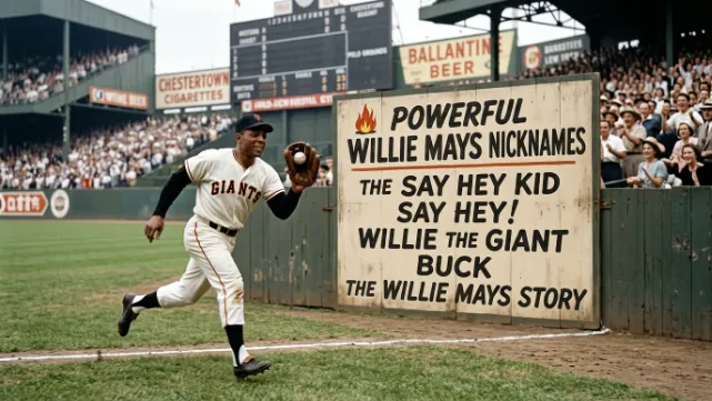 Powerful Willie Mays Nicknames