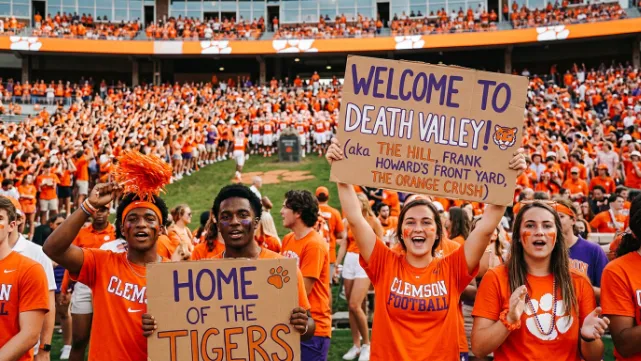 Rivalry Nicknames for Clemson Stadium
