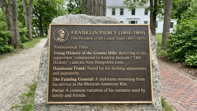 Short Franklin Pierce Nicknames