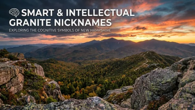 Smart & Intellectual Granite Nicknames