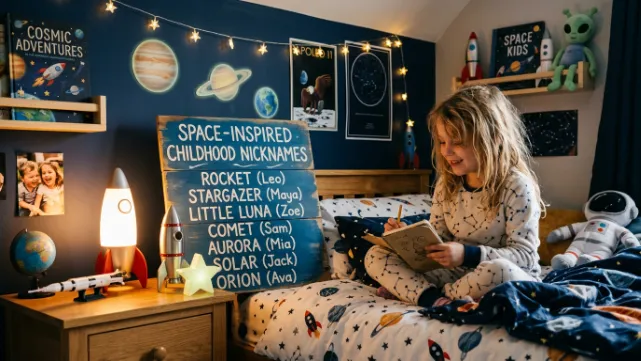 Space-Inspired Childhood Nicknames