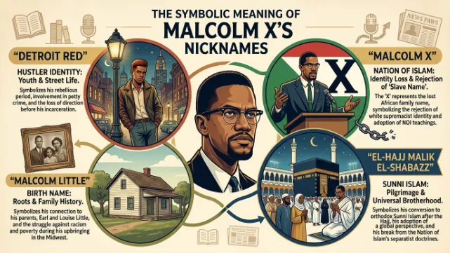 Symbolic Meaning Malcolm X Nicknames