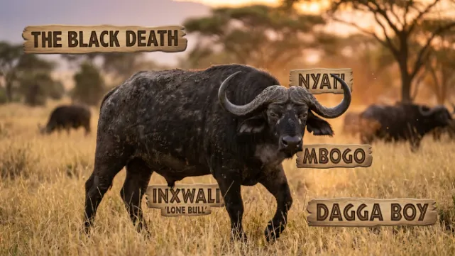 Tribal-Inspired Cape Buffalo Nicknames