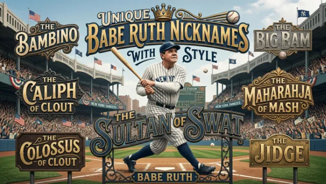 Unique Babe Ruth Nicknames With Style