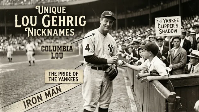 Unique Lou Gehrig Nicknames
