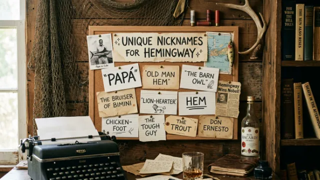 Unique Nicknames for Hemingway