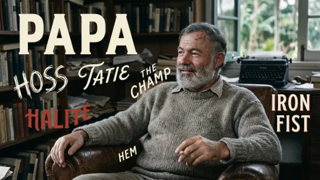 Warrior Nicknames for Hemingway