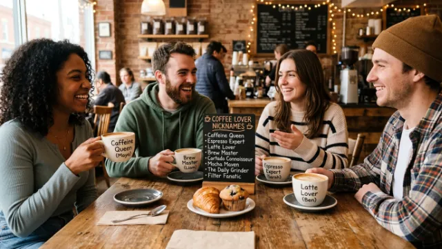 Coffee Lover Nicknames