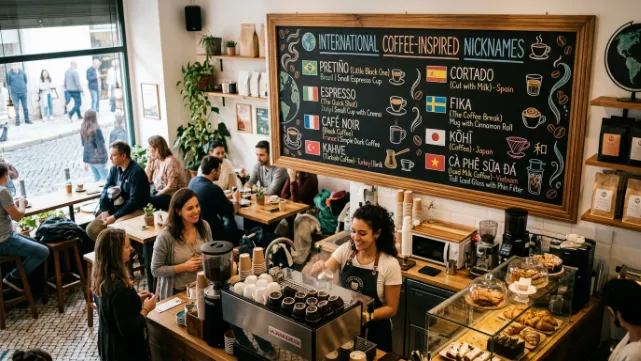 International Coffee-Inspired Nicknames